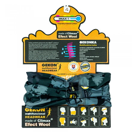 Elastický funkčný materiál Climax® Efect Wool s jedinečnou schopnosťou tepelnej izolácie