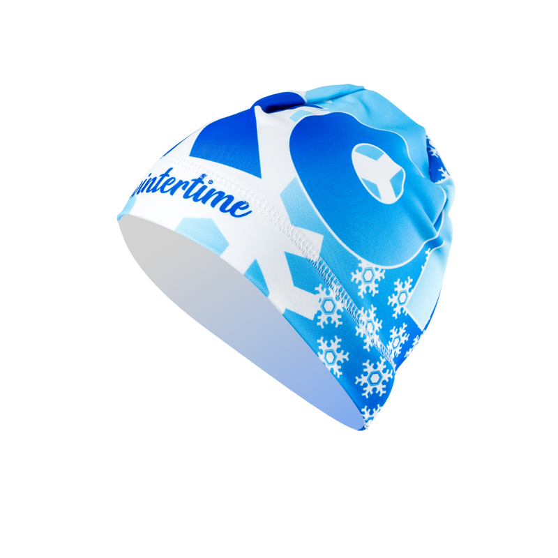 Zimná športová čiapka GEKON® ❤ Wintertime Blue z funkčného materiálu Climax® effect wool+ Zimná športová čiapka GEKON® ❤ Wintertime Blue z funkčného materiálu Climax® effect wool+