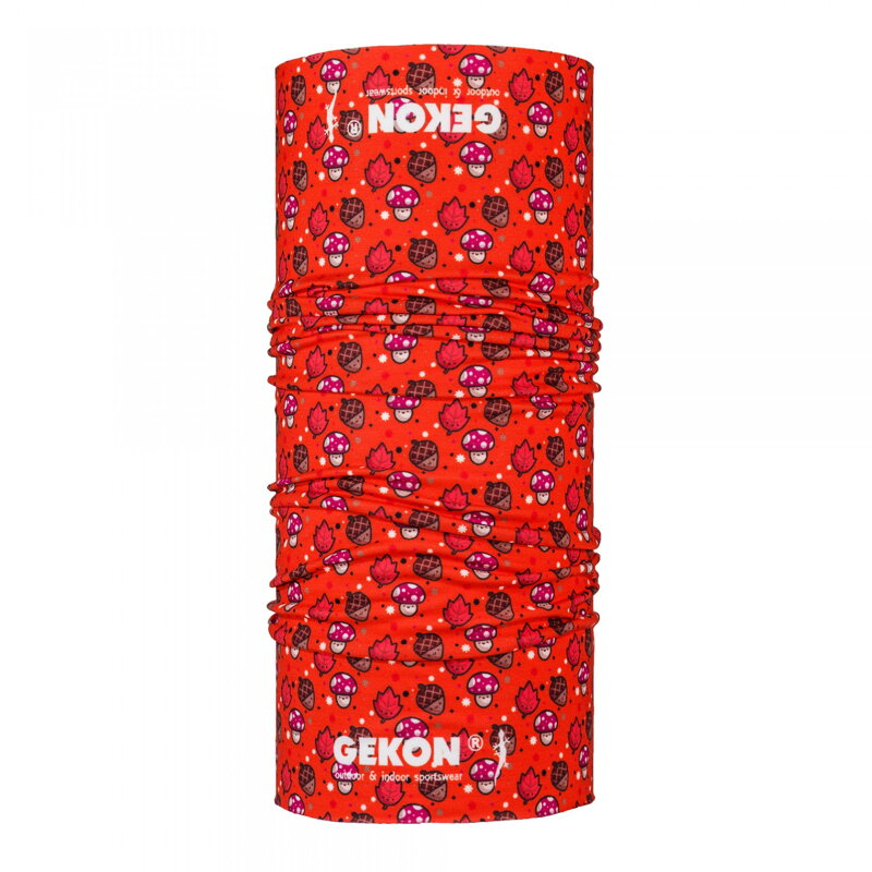 Šatka Gekon Autumn Red Šatka Gekon Autumn Red